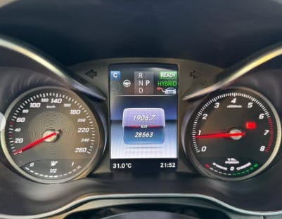 2017 MERCEDES BENZ GLC350 V4 AUCTION GRADE 4.5/B