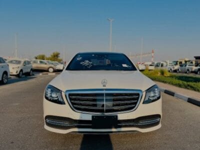 2018 MERCEDES BENZ S450 White CHASSIS GUARANTEE