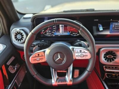 2021 MERCEDES BENZ G63 FULL OPTION CHASSIS GUARANTEE Black