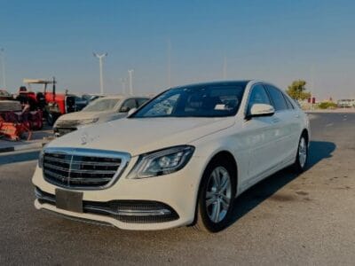 2018 MERCEDES BENZ S450 White CHASSIS GUARANTEE