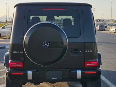 2021 MERCEDES BENZ G63 FULL OPTION CHASSIS GUARANTEE Black