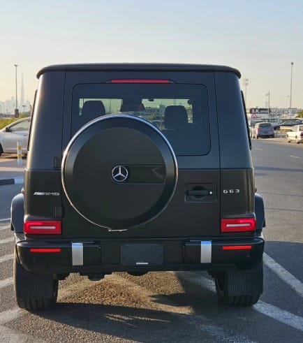 2021 MERCEDES BENZ G63 FULL OPTION CHASSIS GUARANTEE Black