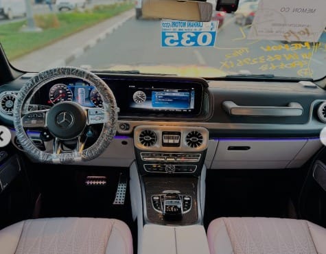 2024 MERCEDES BENZ G63 Silver CHASSIS GUARANTEE