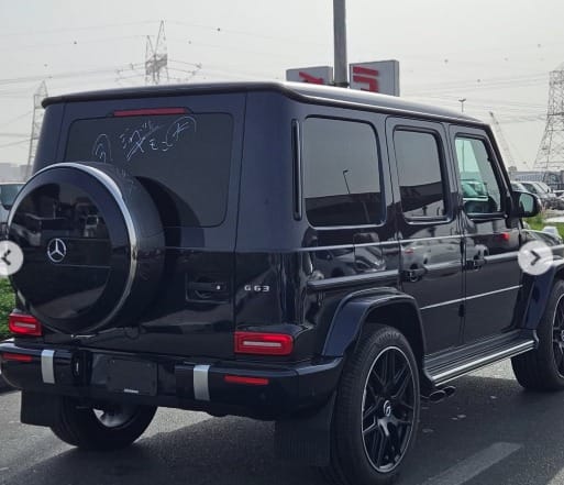 2022 MERCEDES-BENZ G63 FULL OPTION CHASSIS GUARANTEE Blue