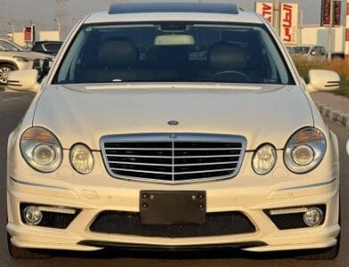 2008 MERCEDES-BENZ E63 AMG V8 AUCTION GRADE 4/B