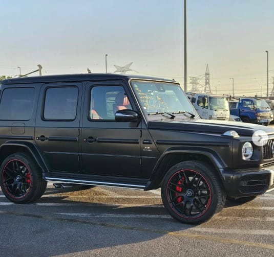 2021 MERCEDES BENZ G63 FULL OPTION CHASSIS GUARANTEE Black