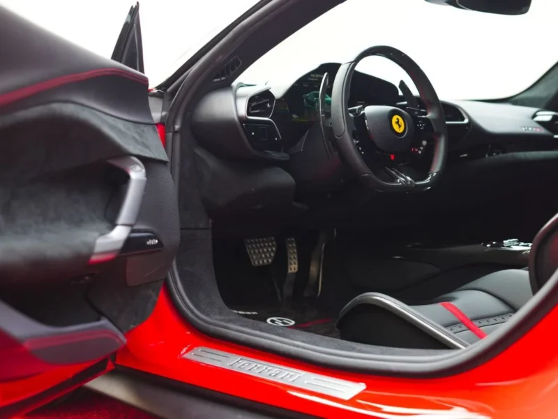 2025 Ferrari 296 GTS Ferrari GTS 296 Spider Hybrid Automatic Red Black