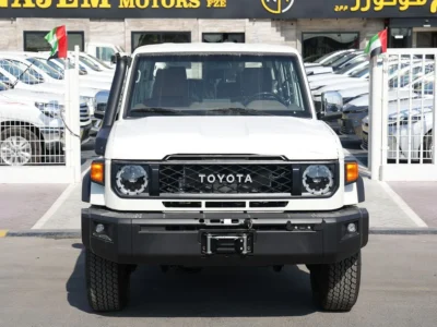 2025 Toyota Land Cruiser LX V6 Engine Petrol GCC White Brown