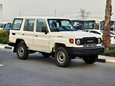 2025 Toyota Land Cruiser 70 4.2L DIESEL M/T 4WD White