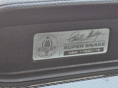 2017 Ford Mustang Shelby V8 Super Snake