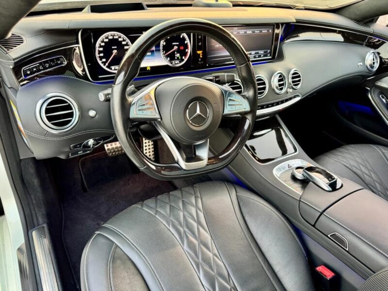 MERCEDES-BENZ S 550 WHITE 2017 A/T Petrol