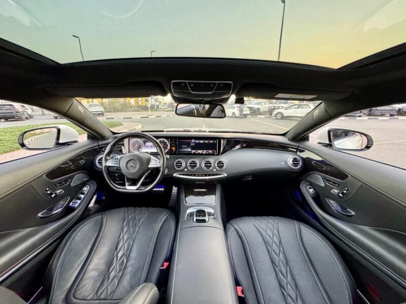 MERCEDES-BENZ S 550 WHITE 2017 A/T Petrol