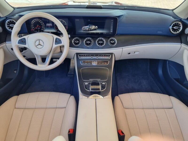 MERCEDES-BENZ E 400 RED 2018 Petrol