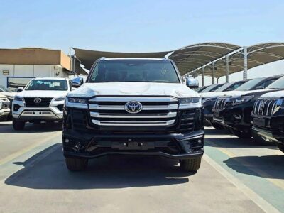 2025 Toyota Land Cruiser VXR 3.5L PETROL Aero Body Kit Black