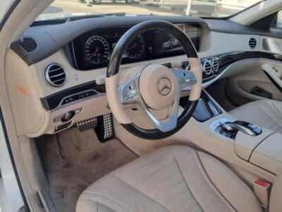 MERCEDES-BENZ S 560 WHITE 2018 Petrol A/T