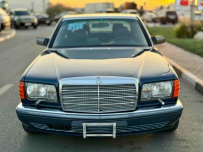 1989 Mercedes-Benz 560 SEL 5.6 liters V8 Engine Blue Black