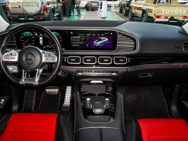 2021 Mercedes-Benz GLE 53 AMG 6 Cylinder Engine Petrol Grey Red