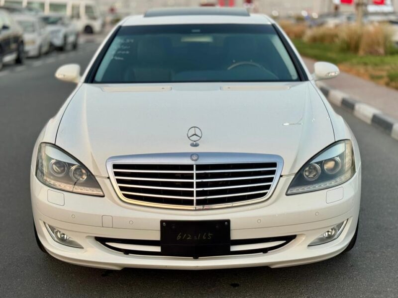 2006 Mercedes-Benz S 350 3.5-liter V6 Engine White Black