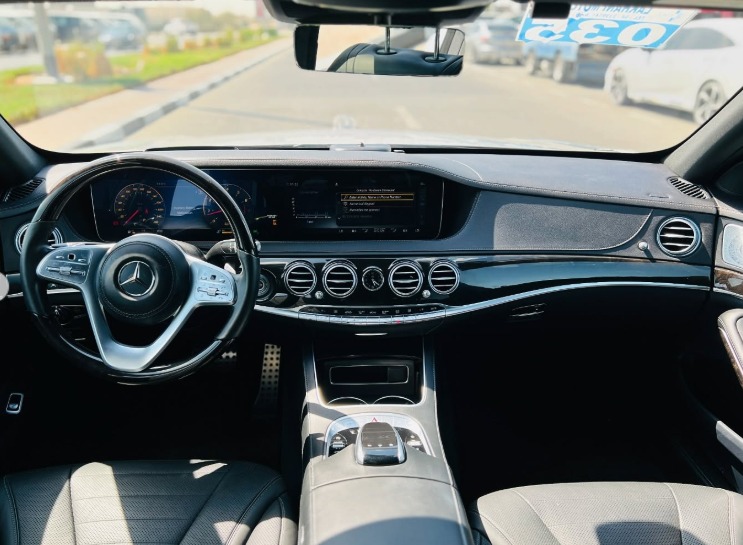 2018 MERCEDES-BENZ S560 Silver FULL OPTION CHASSIS GUARANTEE