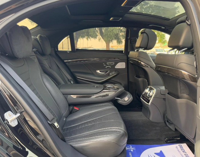 2017 Mercedes-Benz S550 4.7-liter Biturbo V8 Engine Black