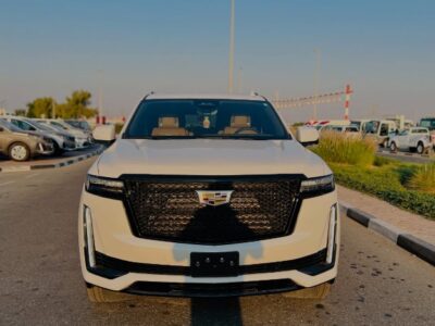 2023 CADILLAC ESCALADE 600 White FULL OPTION CHASSIS GUARANTEE