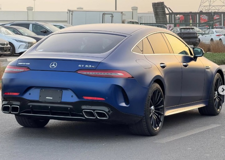 2021 MERCEDES-BENZ GT 63 S V8 Blue AUCTION GRADE 4.5/B
