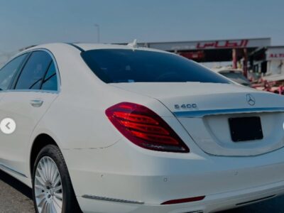2015 MERCEDES-BENZ S 400 h White CHASSIS GUARANTEE