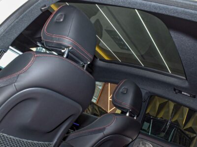 Mercedes Benz GLE 63 S AMG White V8 Biturbo Engine