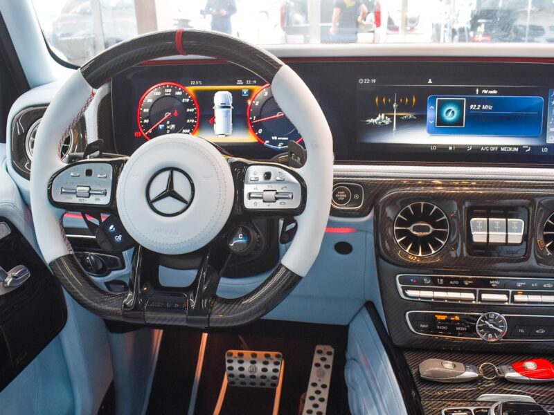 Mercedes Benz G800 Brabus Nardo Grey 4.0L Bi-Turbo V8 Engine