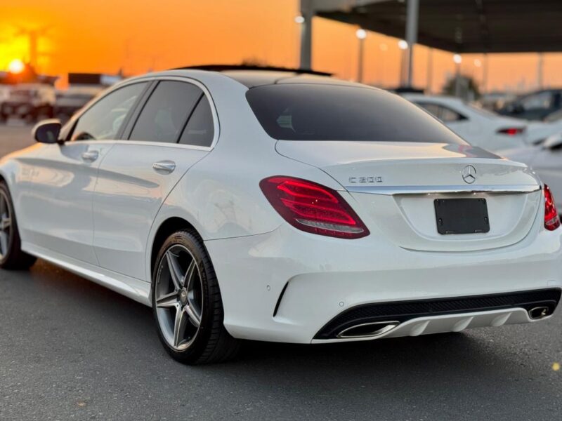 MERCEDES-BENZ C200 WHITE 2016 A/T Petrol