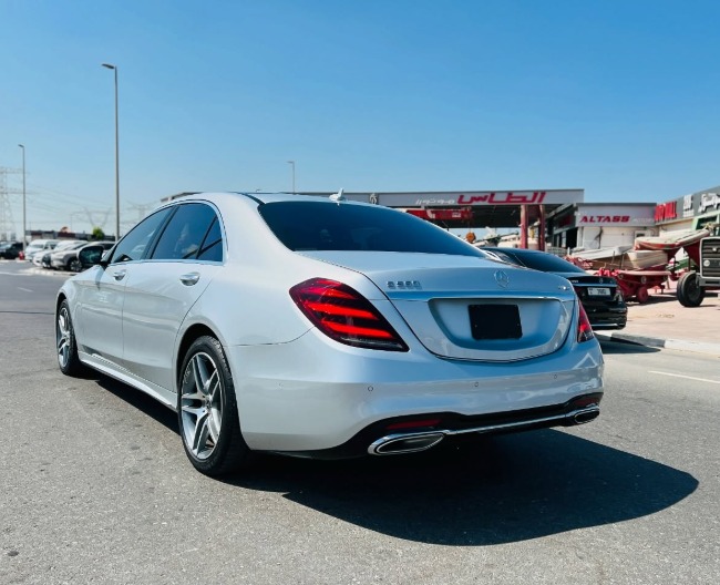 2018 MERCEDES-BENZ S560 Silver FULL OPTION CHASSIS GUARANTEE