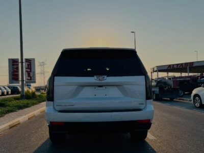 2023 CADILLAC ESCALADE 600 White FULL OPTION CHASSIS GUARANTEE