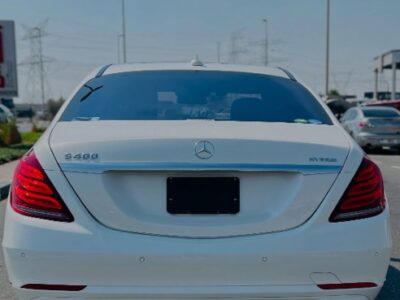 2015 MERCEDES-BENZ S 400 h White CHASSIS GUARANTEE