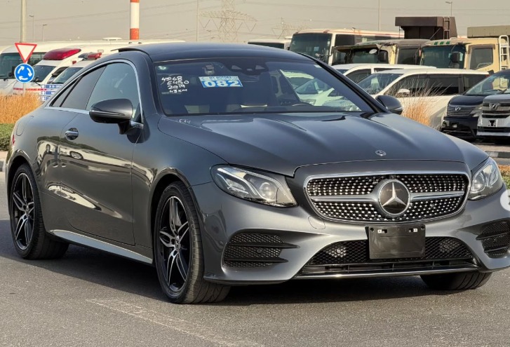 MERCEDES-BENZ E450 V6 Coupe Grey AUCTION GRADE 4.5/B