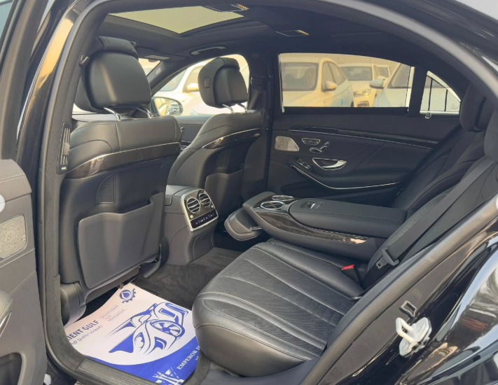 2017 Mercedes-Benz S550 4.7-liter Biturbo V8 Engine Black