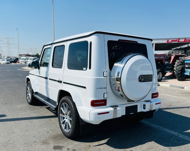 2024 MERCEDES-BENZ G 63 White CHASSIS GUARANTEE FULL OPTION