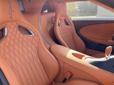 2018 Bugatti Chiron Blue Engine 8.0 L quad‑turbo W16