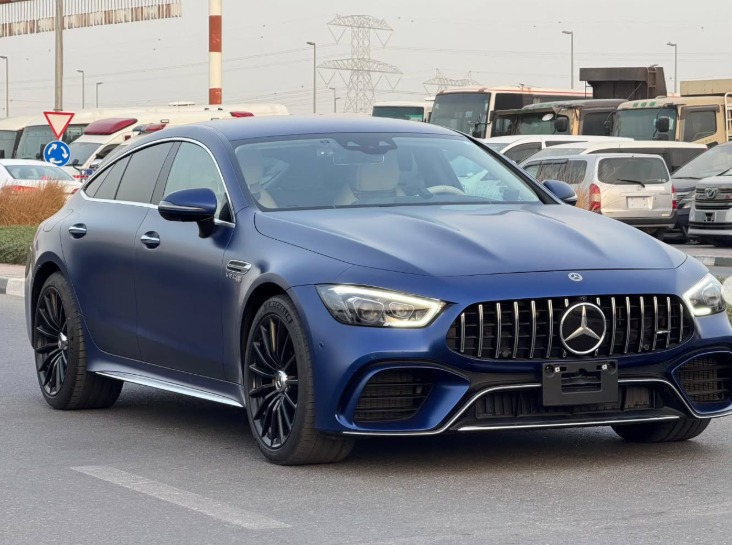 2021 MERCEDES-BENZ GT 63 S V8 Blue AUCTION GRADE 4.5/B