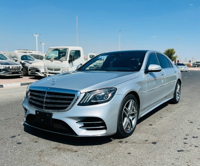 2018 MERCEDES-BENZ S560 Silver FULL OPTION CHASSIS GUARANTEE