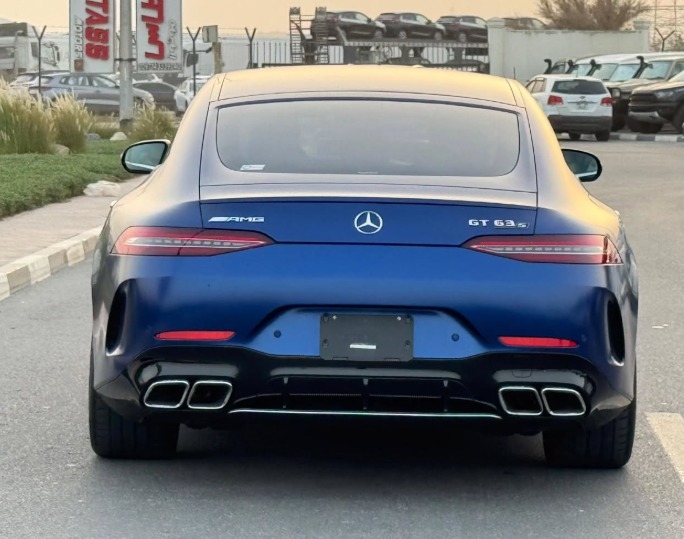 2021 MERCEDES-BENZ GT 63 S V8 Blue AUCTION GRADE 4.5/B