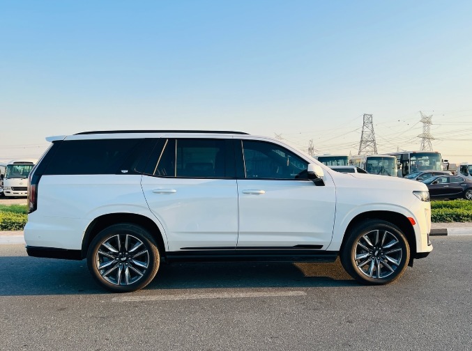 2023 CADILLAC ESCALADE 600 White FULL OPTION CHASSIS GUARANTEE