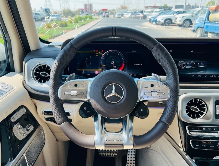 2024 MERCEDES-BENZ G 63 White CHASSIS GUARANTEE FULL OPTION