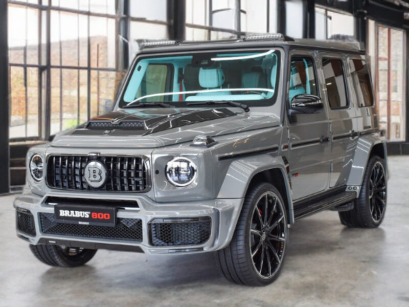 Mercedes Benz G800 Brabus Nardo Grey 4.0L Bi-Turbo V8 Engine
