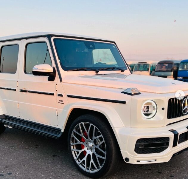 2021 MERCEDES BENZ G 63 White-Black CHASSIS GUARANTEE