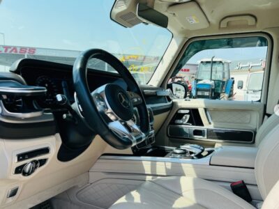 2019 MERCEDES BENZ G 63 Matte Black-Beige FULL OPTION