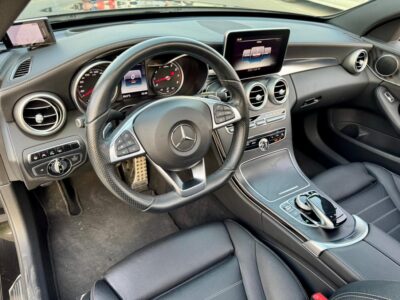 Black MERCEDES-BENZ c 200 2016 A/T Petrol