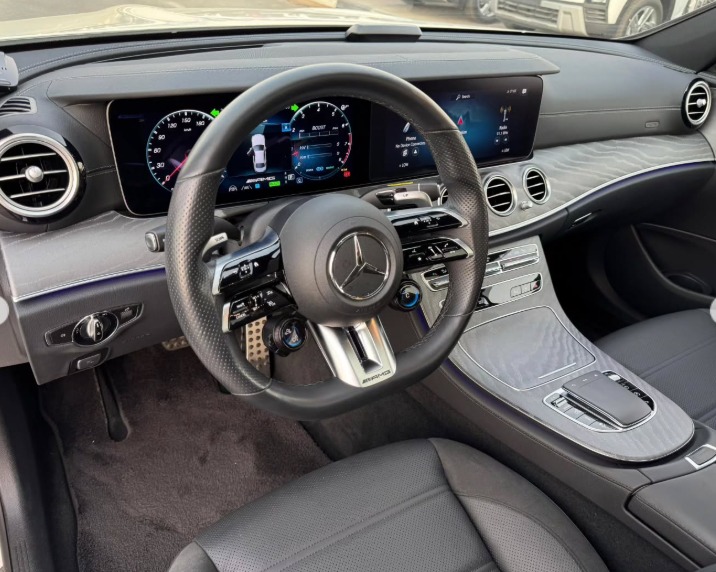 2023 MERCEDES BENZ E53 AMG V6 White AUCTION GRADE 4.5/B