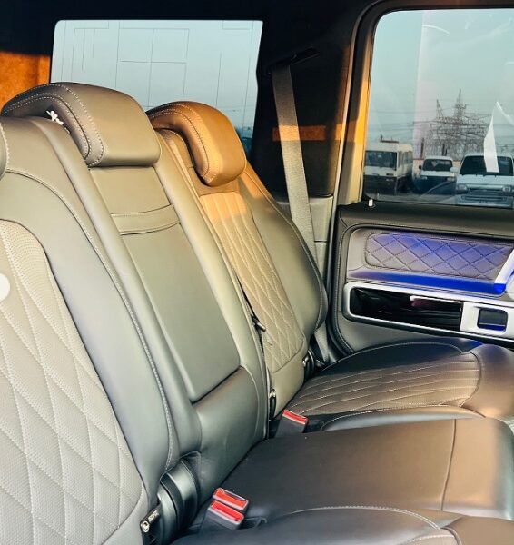 2021 MERCEDES BENZ G 63 White-Black CHASSIS GUARANTEE