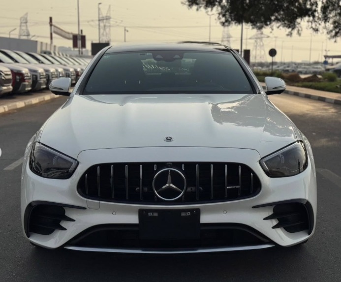 2023 MERCEDES BENZ E53 AMG V6 White AUCTION GRADE 4.5/B