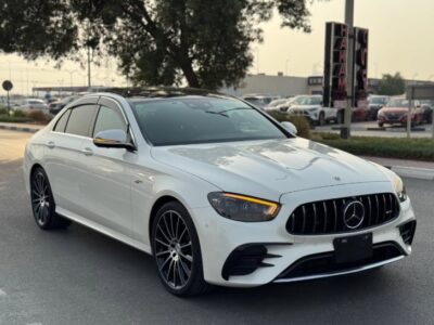 2023 MERCEDES BENZ E53 AMG V6 White AUCTION GRADE 4.5/B